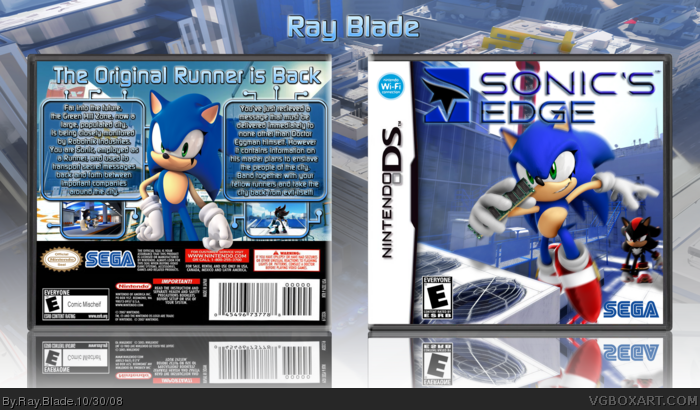 Sonic's Edge box art cover