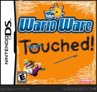 Wario Ware Touched box cover