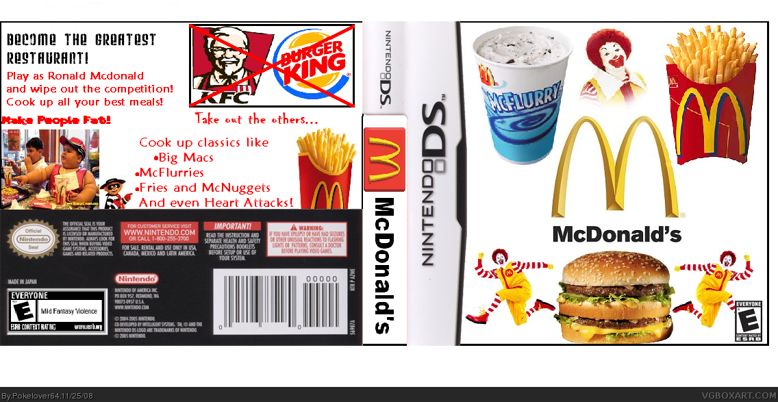 McDonalds: The Video Game box cover
