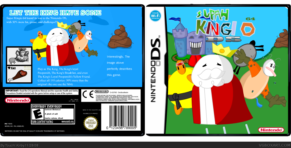 Super Kingio 64 DS box cover