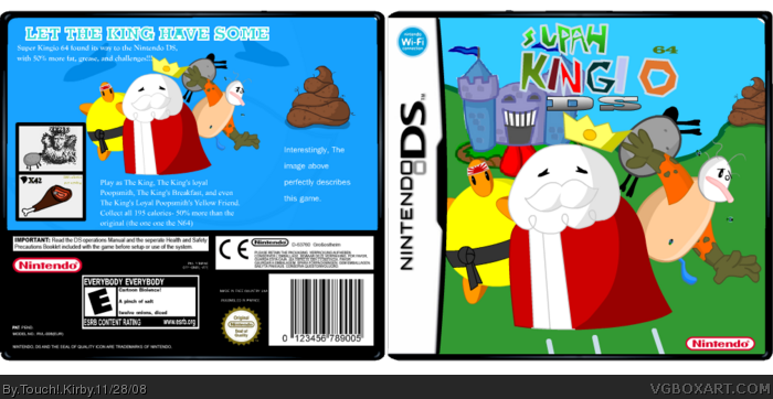 Super Kingio 64 DS box art cover