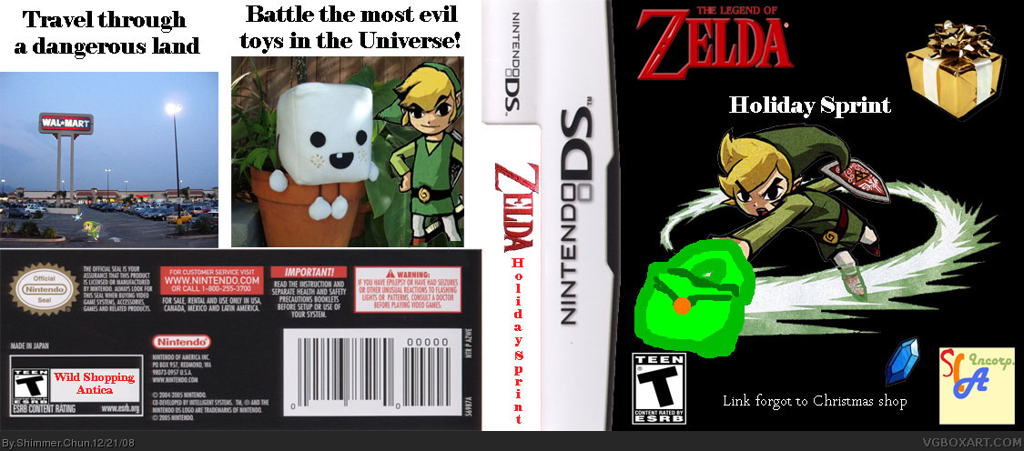 The Legend of Zelda: Holiday Sprint box cover