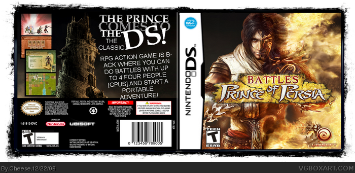 Prince of Persia: Battles box art cover