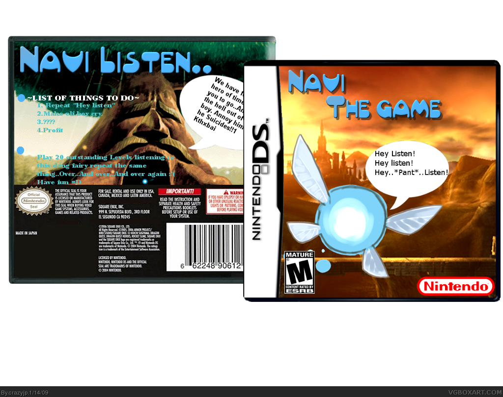 Navi the game box cover