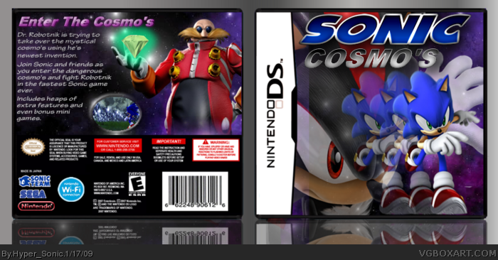 Sonic Cosmo's box art cover