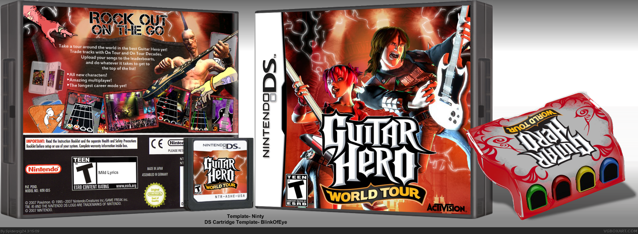 Guitar Hero World Tour box cover