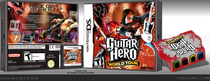 Guitar Hero World Tour box art cover