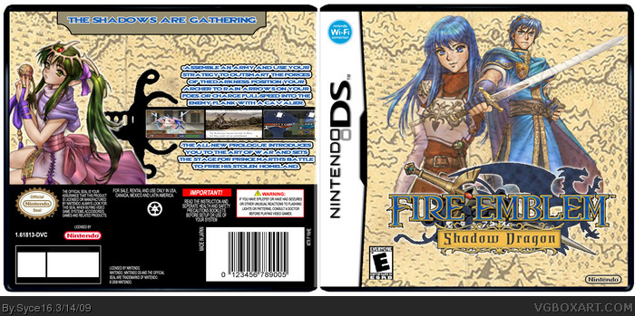 Fire Emblem: Shadow Dragon box art cover