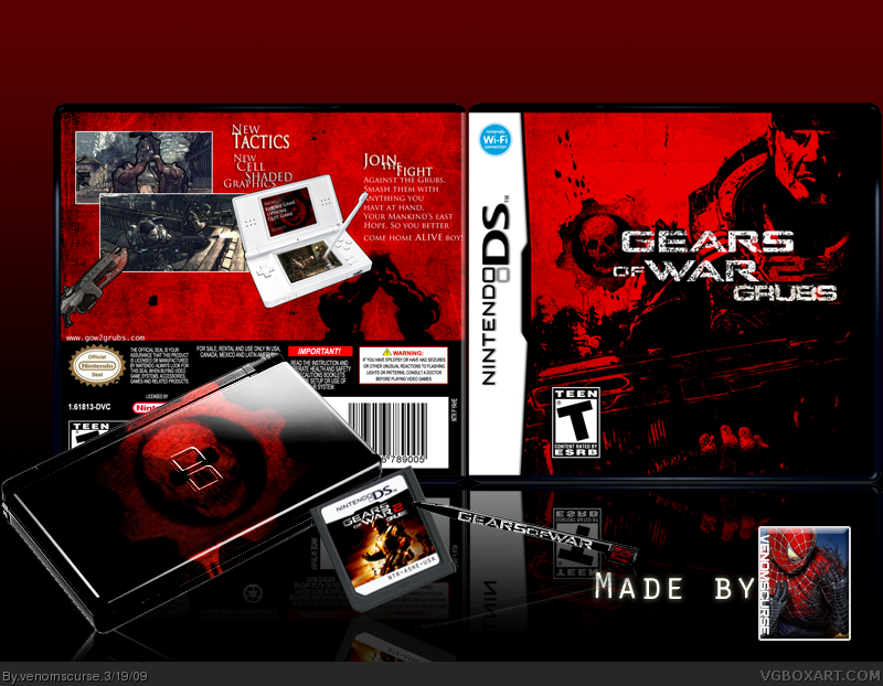 Gears of War 2: Grubs box cover