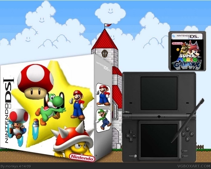 Mario DS Box Set box art cover