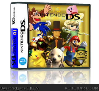 10 Nintendo DS Golden Games box art cover