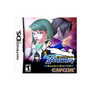 Phoenix Wright: Justice for All box cover
