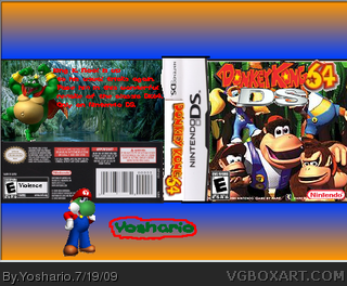 Donkey Kong 64 DS box cover