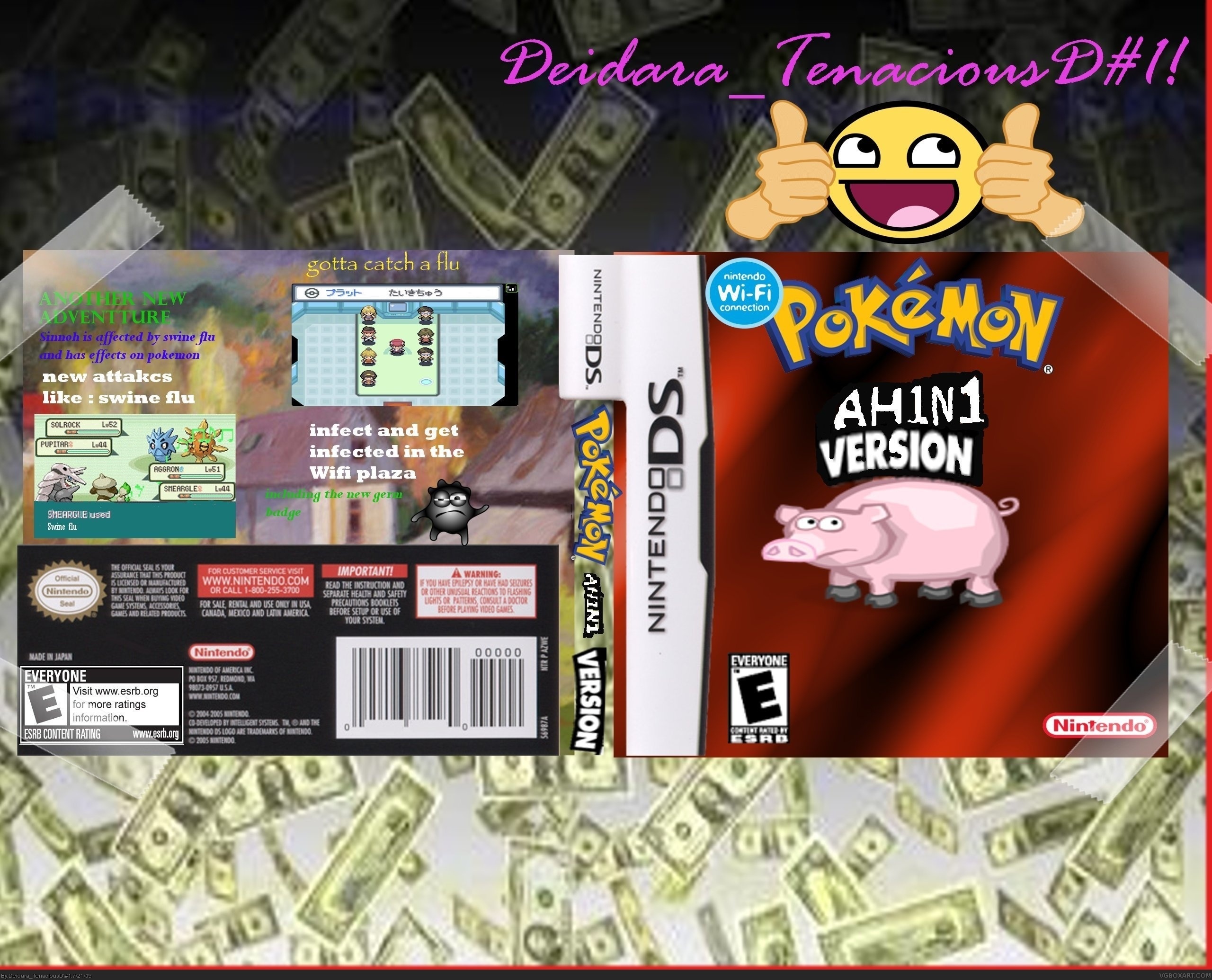 Pokemon: AH1N1 version box cover