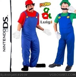 Mario & Luigi box cover