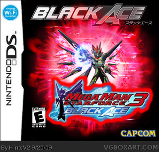 Megaman star force 3 Black Ace box cover