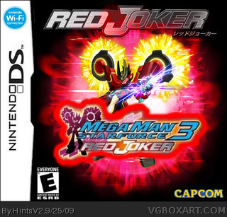 Megaman star force 3 Red Joker box cover