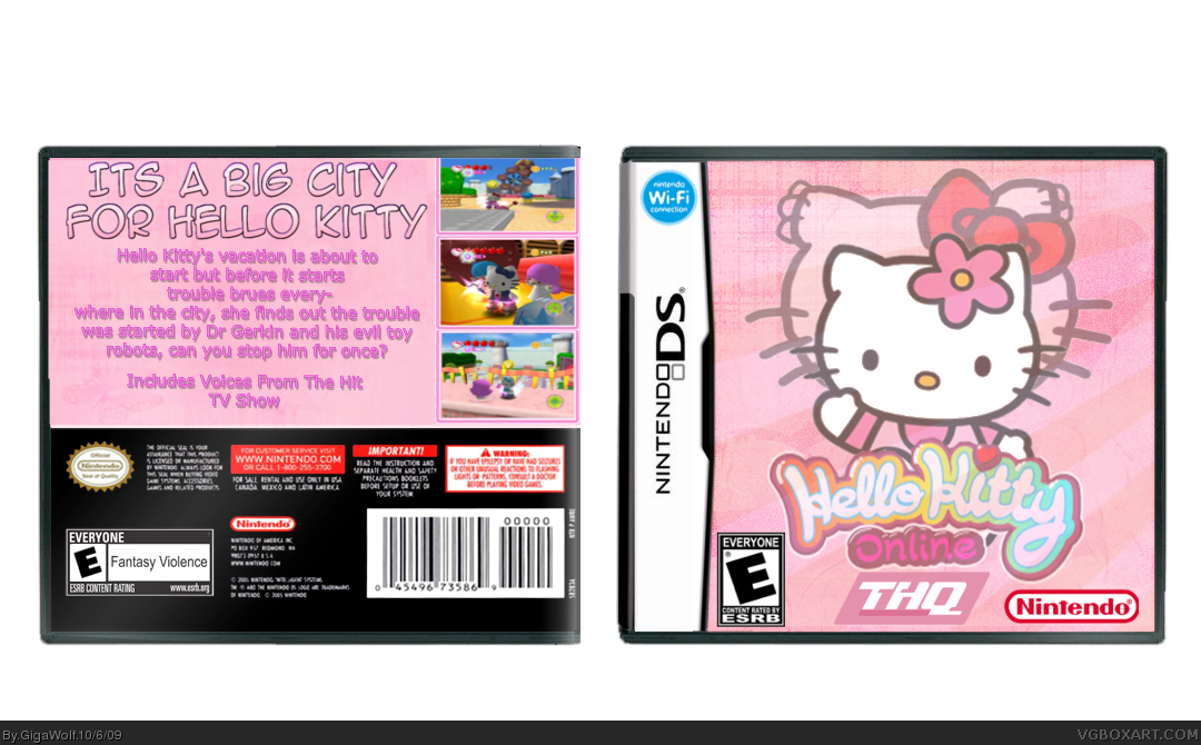Hello Kitty: Online box cover