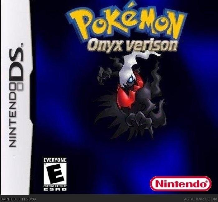 Pokemon Onyx Verison box cover