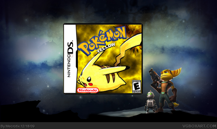 Pokemon Yellow box art cover