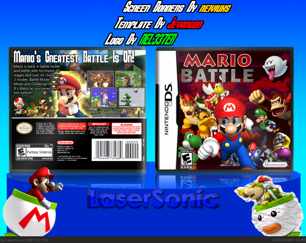 Mario Battle box cover