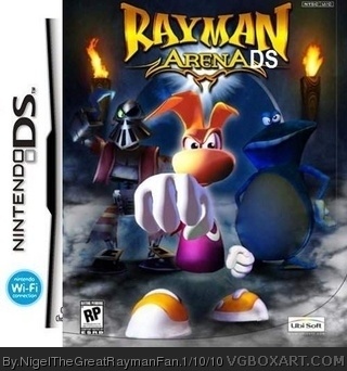Rayman Arena DS box cover