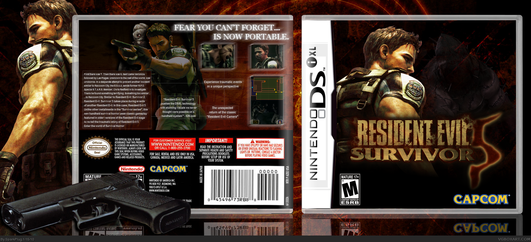 Resident Evil: Survivor 5 box cover