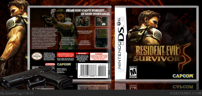 Resident Evil: Survivor 5 box art cover