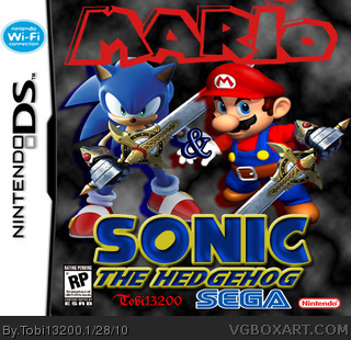 Sonic & Mario box cover