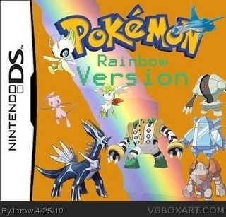 Pokemon Rainbow Version box cover