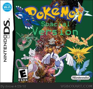 Pokemon Spacial Version box cover