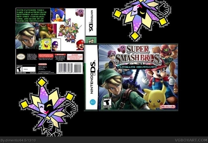 Super Smash Bros.: The Ultimate Showdown box art cover