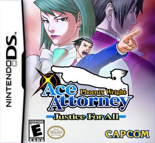 Phoenix Wright: Justice for All box cover