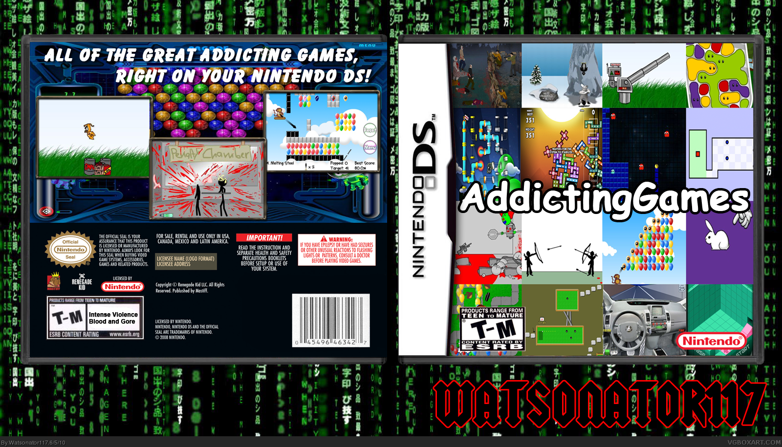 Addicting Games box cover