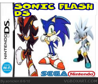 Sonic Flash DS box art cover