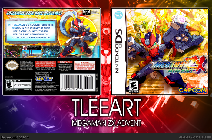 Megaman ZX Advent box art cover