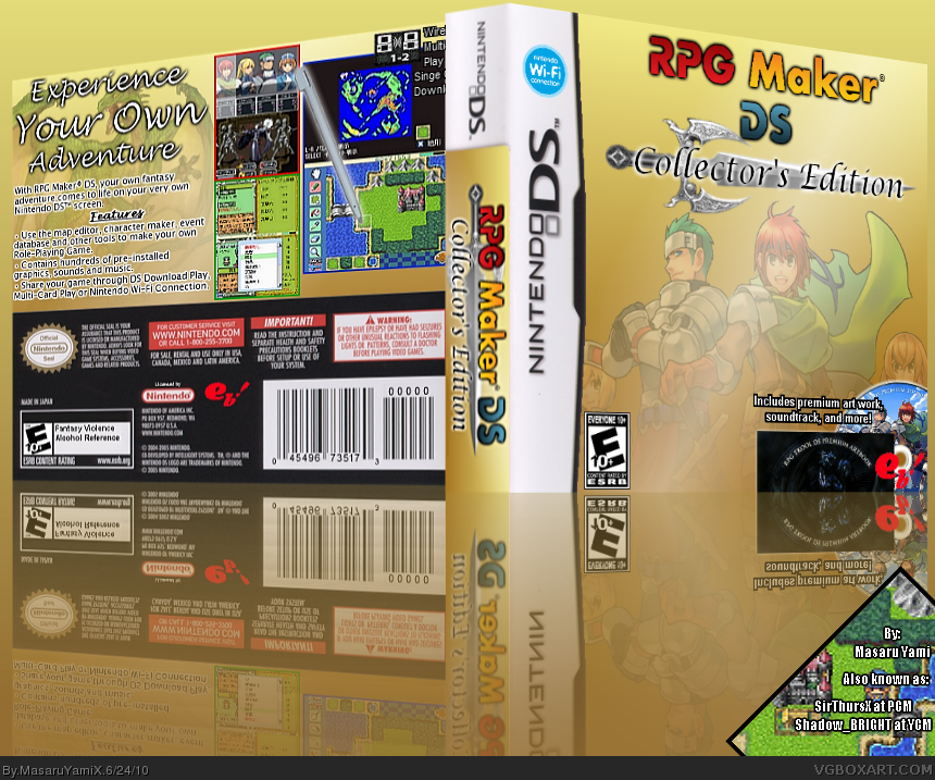 RPG Maker DS: Collector's Edition box cover
