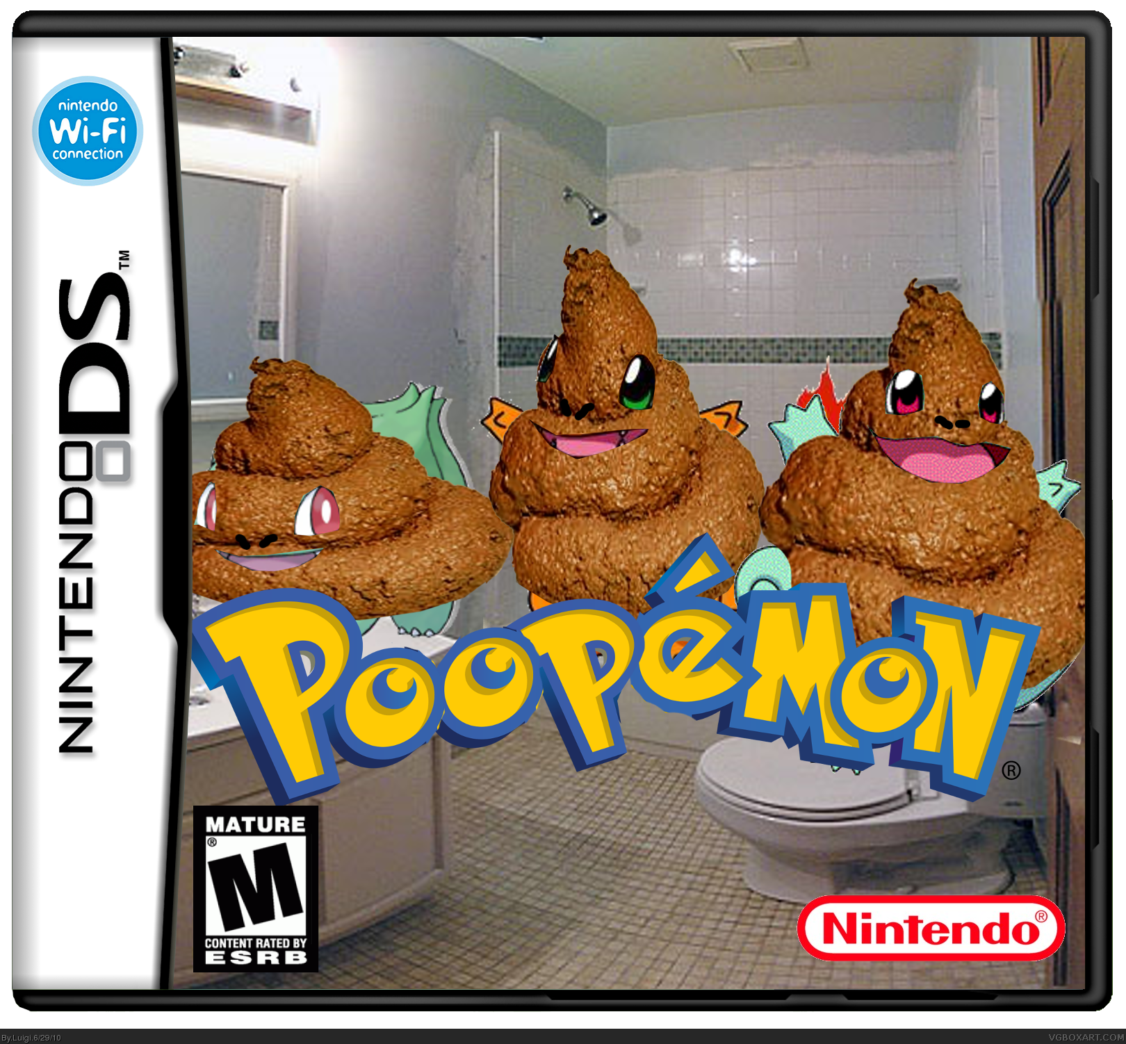 Poopemon box cover