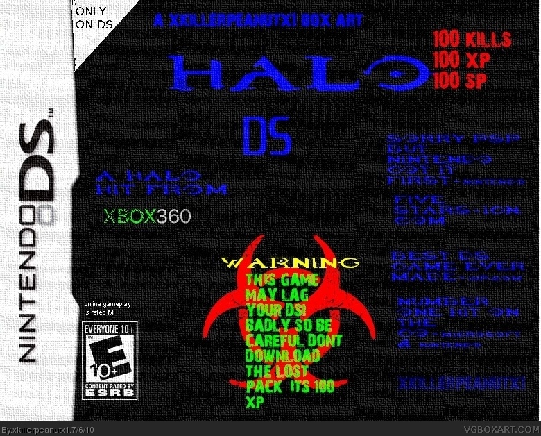 Halo DS box cover