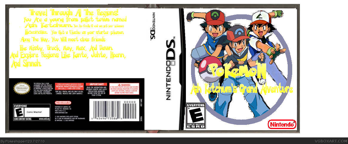Pokemon: Ash Ketchum's Grand Adventure box cover