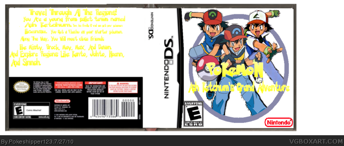 Pokemon: Ash Ketchum's Grand Adventure box art cover