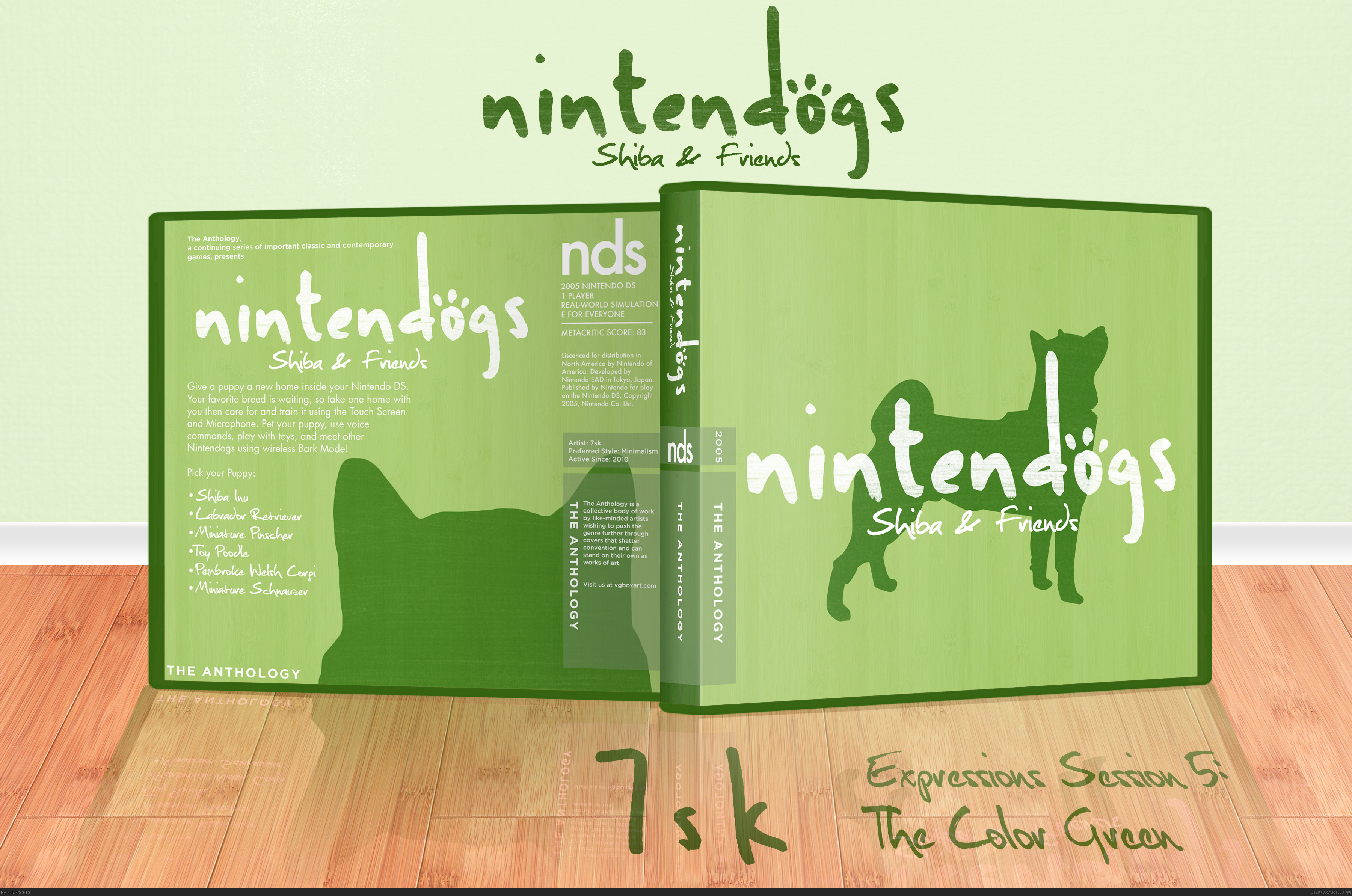 Nintendogs: Shiba & Friends box cover