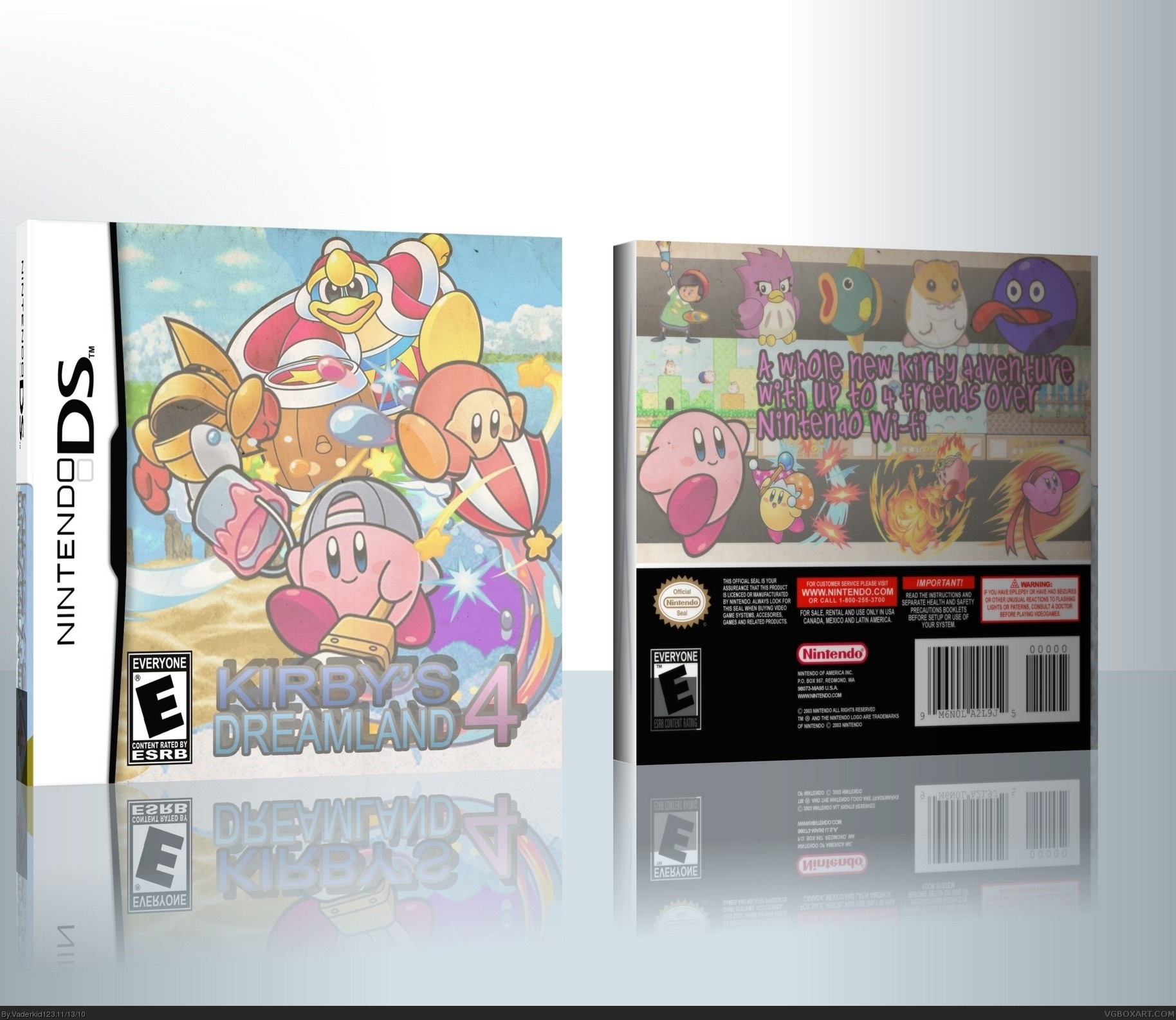 Kirby's Dreamland 4 box cover