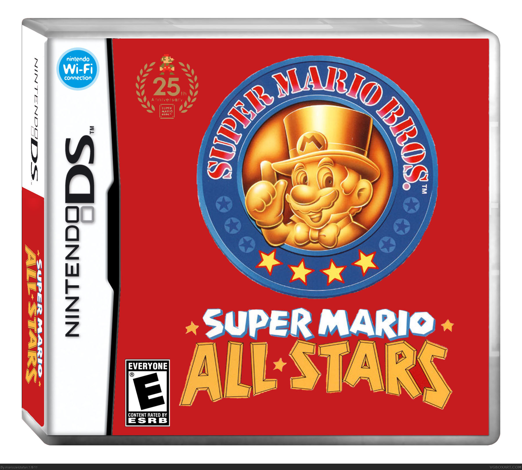Super Mario Bros 25th Anniversary Editon box cover
