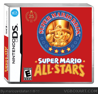 Super Mario Bros 25th Anniversary Editon box art cover