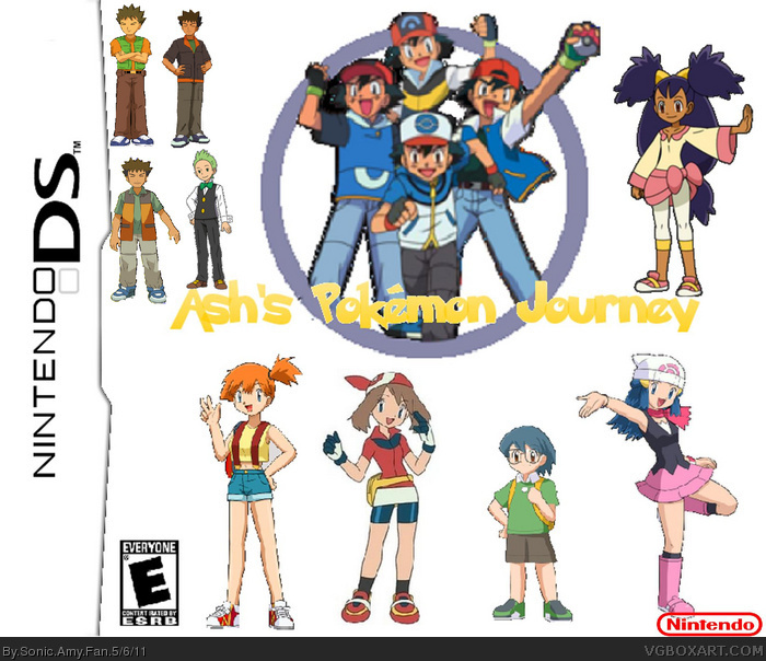 Ash Ketchum's Pokemon Journey box art cover