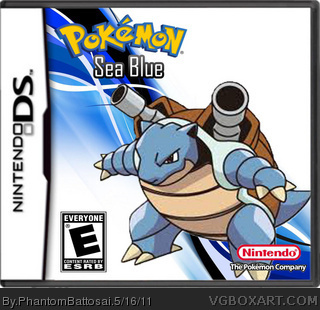Pokemon SeaBlue box art cover