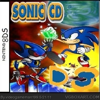 Sonic CD ds box cover
