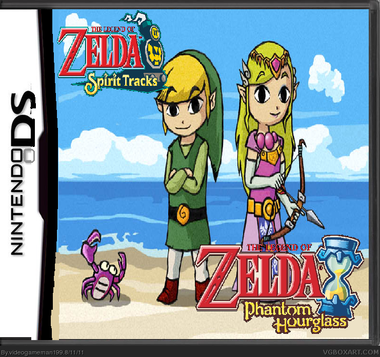 The Legend Of Zelda x2 box cover