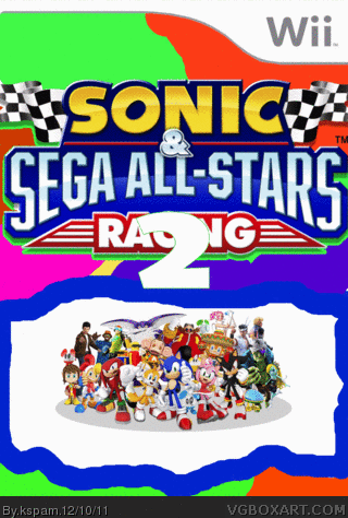 Sonic And Sega All Stars Racing 2 box art cover